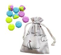 Gonggi - Gioco coreano, 10 pezzi, gioco tradizionale coreano Gonggi Jack Stone Pebbles con sacchetto, giocattolo di coordinazione occhio-mano