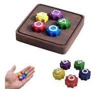 Gonggi Gioco Coreano di Cattura della Pietra, Gioco di Pietra Gonggi Set Gong Gioco Popolare di Calamari Dotato di Base, Gi Gioco Coreano Gonggi Set di Gioco Collezione(1 Set)