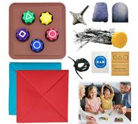 Gonggi Korean Game, Tradizionale Gioco a Mano con Pietre Colorate, Gong Gi Coreano Game Set, Gonggi Jack Stone Catching Game, Gonggi Jack Stone Pebbles Set, Stone Catching Game, Giochi di partito