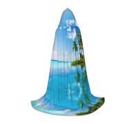 Gongjuy Bella isola nel mare costumi cosplay per bambini streghe e vampiri, mantelli con cappuccio per bambini festival