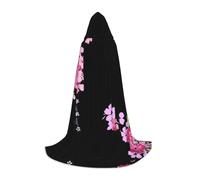 Gongjuy Bellissimi costumi cosplay fiori per bambini streghe e vampiri, mantelli con cappuccio per feste per bambini