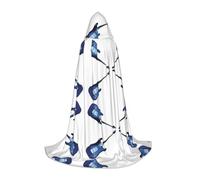 Gongjuy Blu Chitarra Cosplay Costumi Per Bambini Streghe E Vampiri, Mantelli Con Cappuccio Per Bambini Festival