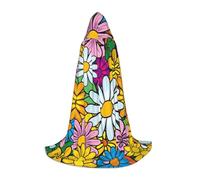 Gongjuy Costumi Cosplay Carino Fiori Carini Per Bambini Streghe E Vampiri, Mantelli Con Cappuccio Per Bambini Festival