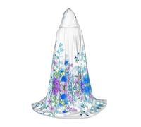 Gongjuy Costumi Cosplay Libellula E Fiori Per Bambini Streghe E Vampiri, Mantelli Con Cappuccio Per Bambini Festival