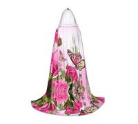 Gongjuy Farfalla Baciare Fiori Costumi Cosplay Per Bambini Streghe E Vampiri, Mantelli Con Cappuccio Per Bambini Festival