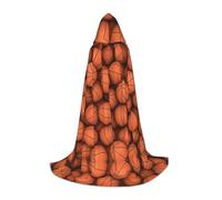 Gongjuy Pallacanestro Arancione Cosplay Costumi Per Bambini Streghe E Vampiri, Mantelli Con Cappuccio Per Bambini Festival