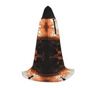 Gongjuy Ragnatele Con Un Ragno Costumi Cosplay Per Bambini Streghe E Vampiri, Mantelli Con Cappuccio Per Bambini Festival