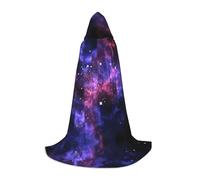 Gongjuy Universo Galaxy Star Space Costumi Cosplay Per Bambini Streghe E Vampiri, Mantelli Con Cappuccio Per Bambini Festival