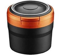 gongxini Auto Posacenere per Opel OPC Astra Insignia Corsa Mokka Vectra Adam Crossland X Meriva Grandland,Staccabile Portatile con Coperchio Accessori,C Orange