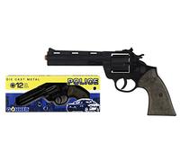 Gonher - 123/6 - Revolver - Polizia - 12-coup - Nero