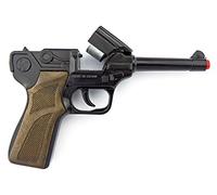 Gonher 124/6 - Pistola delle Forze di Polizia a 8 Colpi, Nera