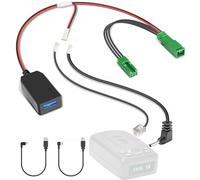 Gonifeto Adattatore per cavo di alimentazione per rilevatore radar, (3 pin tipo E), compatibile con Volvo Polestar2, XC40/60/70/90 e altri con specchietto retrovisore con oscuramento automatico, cavo