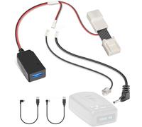 Gonifeto Adattatore per cavo di alimentazione per rilevatore radar, (tipo B a 14 pin), compatibile con Jeep Compass Wagoneer Dodge Ram con specchietto retrovisore con oscuramento automatico, cavo