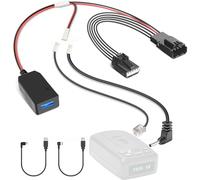 GonIfeto Adattatore per cavo di alimentazione per rilevatore radar (tipo F a 5 pin), compatibile con Ford Mach-E, Bronco Sport, Explorer con specchietto retrovisore con oscuramento automatico, cavo