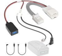 Gonifeto Adattatore per cavo di alimentazione per rilevatori radar (tipo E a 5 pin), compatibile con Subaru Forester Ascent, Crosstrek con specchietto retrovisore con oscuramento automatico, cavo