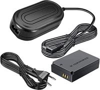 Gonine ACK-E12 DR-E12 DC Accoppiatore LP-E12 Dummy batteria AC Kit per fotocamere Canon EOS M10, M50, M50 Mark ii, M100, M200, EOS M M2, Kiss M M2.