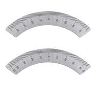 Goniometri Fresatrice Parte Angolo Piastra Scala Righello Angolo di 45 Gradi M1197 Strumenti di Misurazione Strumento Profilo