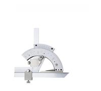 Goniometro, Angolo universale Righello Goniometro Multi Angolo di Misura Righello Strumenti di Carpenteria Angolo Calibro Goniometro Quadrato Righello Angolo Finder(Box 320 Universal)