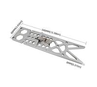 Goniometro, Arresto ad angolo di 90 ° for binari, binario for la lavorazione del legno ha visto la piastra di posizionamento ad angolo retto del morsetto del binario di guida quadrato(Clamp C)