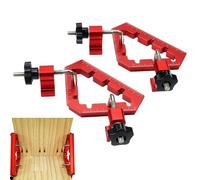 Goniometro - Calibro di Precisione in Lega di Alluminio da 90 Gradi - Attrezzi Per Misurazione Angolare | Per Costruzione Ristrutturazione Porte Finestre Mobili Armadi Cornici Cassetti