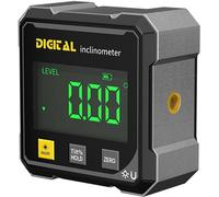 Goniometro digitale con laser elettronico, inclinometro a cubo magnetico a 4 lati