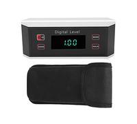 Goniometro digitale falegname magnetico 360 gradi - Inclinometro auto livella elettronica con bolla per misurazioni precise e angoli perfetti in legno e metallo