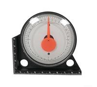 Goniometro digitale inclinometro 0 - 90 gradi, custodia in ABS | Alloggiamento in plastica ABS, gamma 0-90 gradi, display digitale, dimensioni compatte 9,5 cm, lavorazione del legno