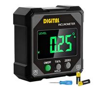 Goniometro digitale, inclinometro con base magnetica, livella a bolla digitale con display LCD, mirino ad angolo, misuratore angolare Bevel Box, livella elettronica magnetica