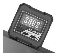 Goniometro digitale - Livello LCD, 4 x 90 gradi Range Cube Inclinometro | per edilizia casa macchinari sega troncatrice perno tavolo auto