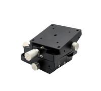 Goniometro for Regolazione fine Tavolo Scorrevole for inclinazione angolare ASSE X XY Tavolo for Angolo Arco Manuale Tavolo for Regolazione Angolo radiante Ottico della Fotocamera(XY Axis-GFWG,90x90