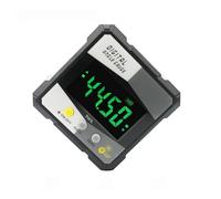 Goniometro, Goniometro Digitale Inclinometro USB Livello Angle Finder Magnete Strumento Di Misurazione 'inclinazione,Per la lavorazione dei metalli(Grey-type)