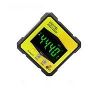 Goniometro, Goniometro Digitale Inclinometro USB Livello Angle Finder Magnete Strumento Di Misurazione 'inclinazione,Per la lavorazione dei metalli(Yellow-type)