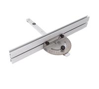 Goniometro in alluminio MEEVINWH, scala di incisione ad alta precisione, per ingegneria, carpenteria, progettazione architettonica, con struttura durevole, bordi lucidati sicuri,