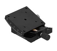 Goniometro Lineare Manuale da 60x60 Mm Turbina a Coda di Rondine a Coda di Rondine Piattaforma di Regolazione Fine Turbo a Coda di Rondine a Coda di Rondine Regolazione Fine HXV-A60, Precisione di Sco