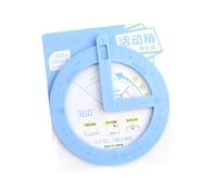 Goniometro multiuso con struttura a 360 gradi per progetti di ingegneria di geometria ed esperimenti scientifici goniometro