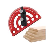 Goniometro per la lavorazione del legno 0-180 gradi regolabile in lega di | Goniometro per falegnameria marcatura architetti studenti ingegneri scuola falegname appaltatore