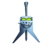 Goniometro regolabile per tubo centrale da 1,3 cm + regolabile | Regolabile per goniometro a bolla, misura gli angoli, stabilisce la declinazione, si adatta a tubi da 1,3 cm +