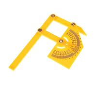 Goniometro, Righello angolare Goniometro Cercatore di angoli d'angolo Strumenti di carpenteria Da 0° a 180° Goniometri for la lavorazione del legno Strumento di trasporto di angoli in plastica