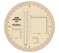 Goniometro rotondo M-Tac Ecopybook Tactical Protractor NATO