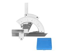 Goniometro universale per smussatura da 0 a 320° Goniometro universale per smussatura, precisione, misurazione dell'angolo, righello, strumenti, regolazione fine per la (Tipo di precisione in acciaio