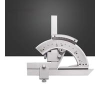 Goniometro Universale Vernier Bevel 0-320° Righello per la Misurazione dell'Angolo di Precisione Strumenti per la Lavorazione del Legno/Carpentiere/Edilizia