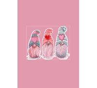 Gonk Notebook: Pink notebook with 3 cute gonk characters | Aesthetic Soft Pastel Design | Ideal for Work, School or Home | Gift for Gonk Lovers | A4, 120 lined pages