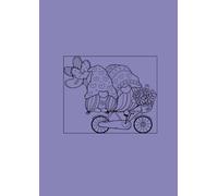 Gonk Notebook: Purple notebook with cute gonk couple graphic | Aesthetic Soft Pastel Design | Ideal for Work, School or Home | Gift for Gonk Lovers | A4, 120 lined pages