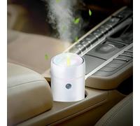 Gonlink Umidificatore, Diffusore Auto per Oli Essenziali, Diffusore Profumo Auto, Umidificatore ad Ultrasuoni a Nebbia Fredda per Ambiente, Ambiente Bambini, Auto (100ML, Bianco)
