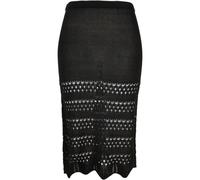 Gonna A Maglia Urban Classics Donna 3/4 Crochet Slim Fit Nuova
