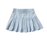 Gonna a Pieghe per Ragazze, Modello Scolastico e Casual, Minigonna da Pattinatrice con Vita Elastica, Perfetta per la Scuola e Il Tempo Libero