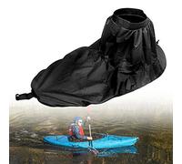 Gonna a Spruzzo per Kayak Gonna a Spruzzo, Regolabile in Nylon Paraspruzzi Kayak, Copertura Impermeabile Accessorio per Kayak Accessorio per Sport Acquatici, Nero