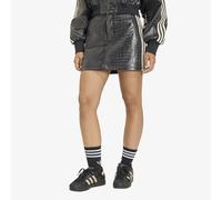 Gonna adidas Pleather Mini Skirt Black 10