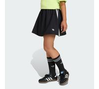 GONNA AMPIA REGOLARE IN TESSUTO Black / White 9-10A