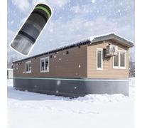 Gonna Camper Rivestimento per Roulotte per Camper Invernale, Copertura per Roulotte da 1,5-2,5 m, 2-4 m, 7-17 m, Rivestimento a 360 Gradi per Camper e Camion(73ft(22.3m))